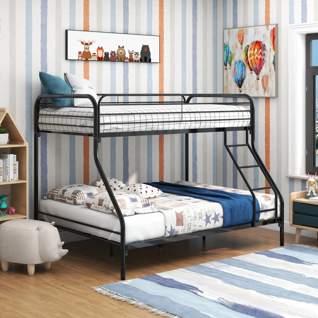 for Kids and Aldult Twin Over Full Beds Metal Bunk Bed