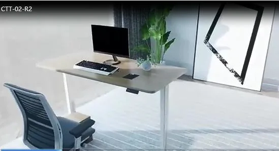 Mesa elevadora de ordenador de oficina inteligente ajustable Escritorio de altura de elevación eléctrica para muebles para el hogar