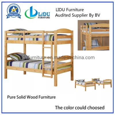 Muebles modernos/Litera de madera maciza Muebles italianos/Muebles para el hogar/Literas para niños/Cama doble/Cama con plataforma